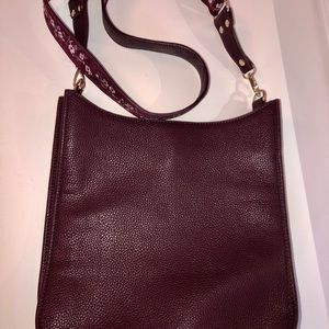 WHBM Leather Crossbody Bag NWOT